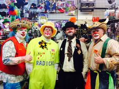 @caufields.com Look who's clowning around